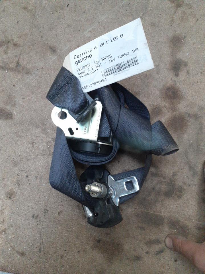 Ceinture arriere gauche
