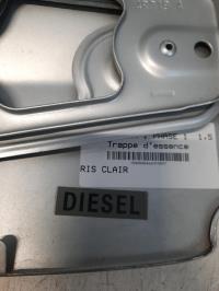 Trappe d'essence