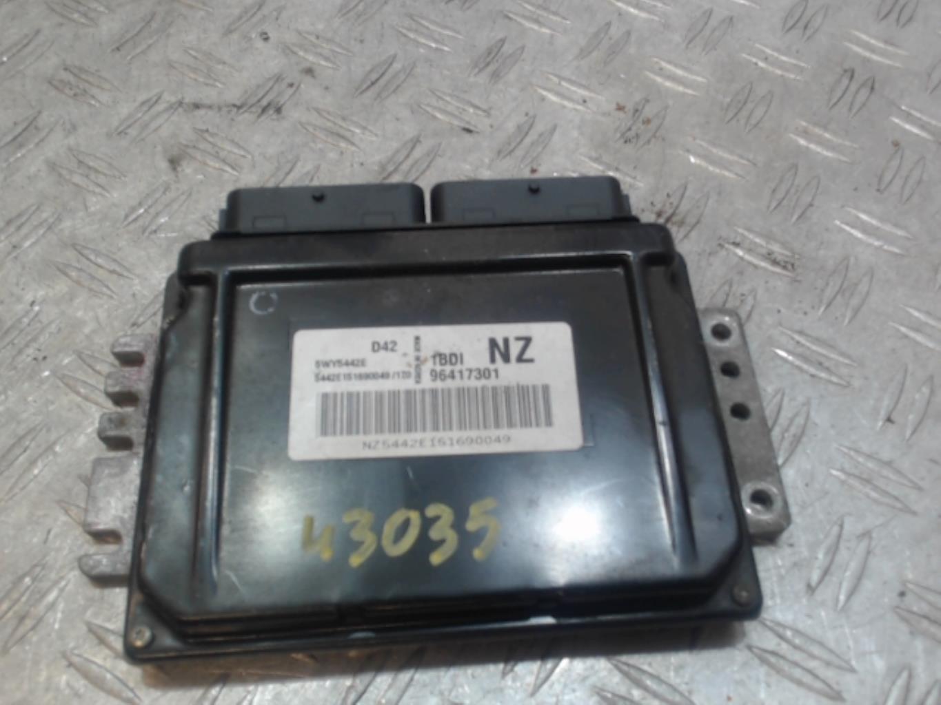 Calculateur moteur