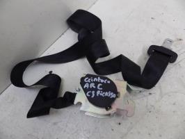 Ceinture arriere centrale