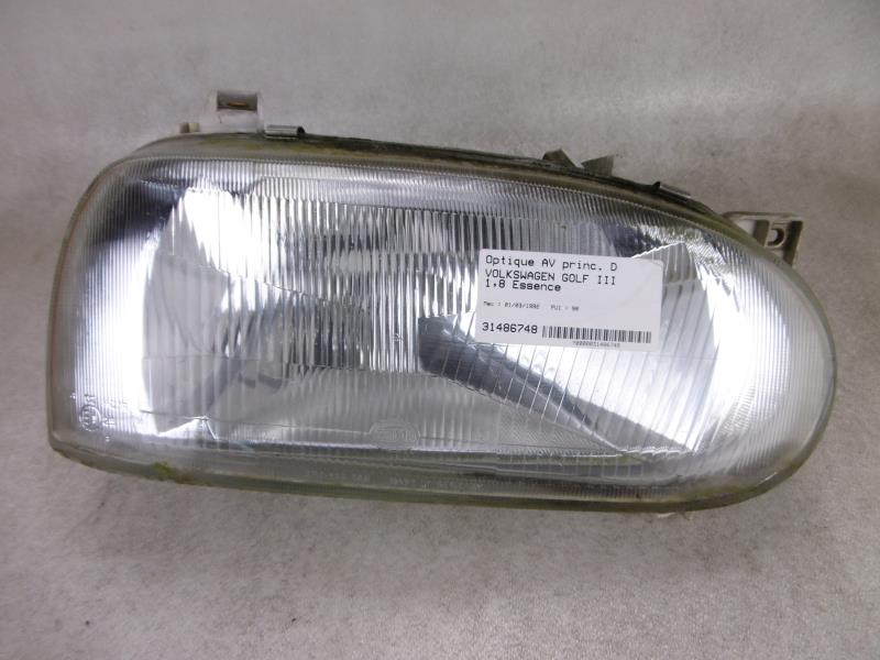 Óptica delantera principal derecha (luces) (faro)