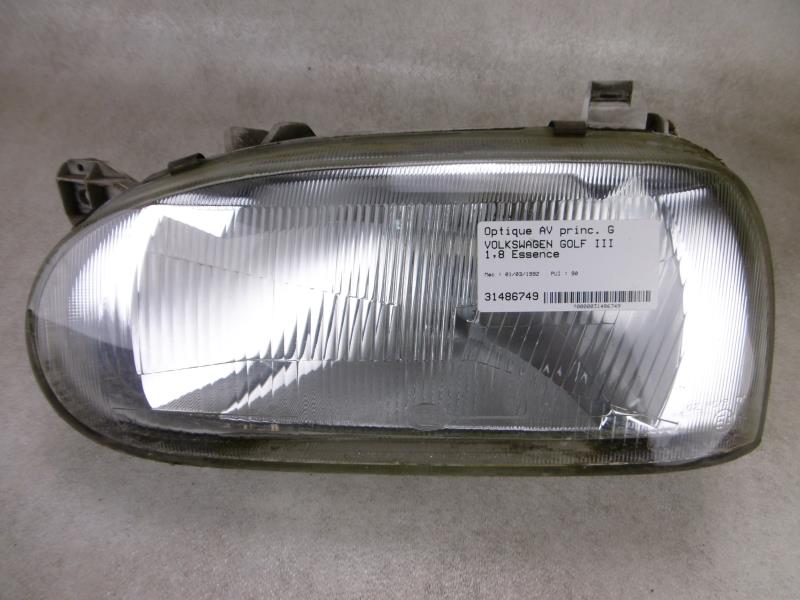 Óptica delantera principal izquierda (luces) (faro)