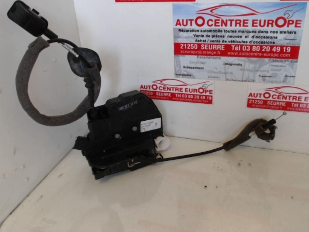 Fermeture centralisee avant gauche