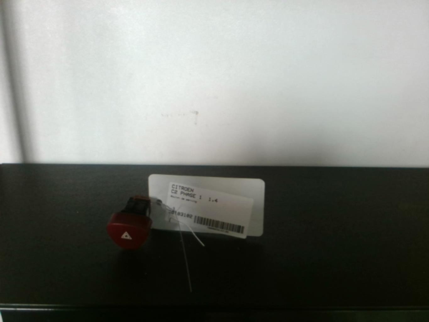 Bouton de warning