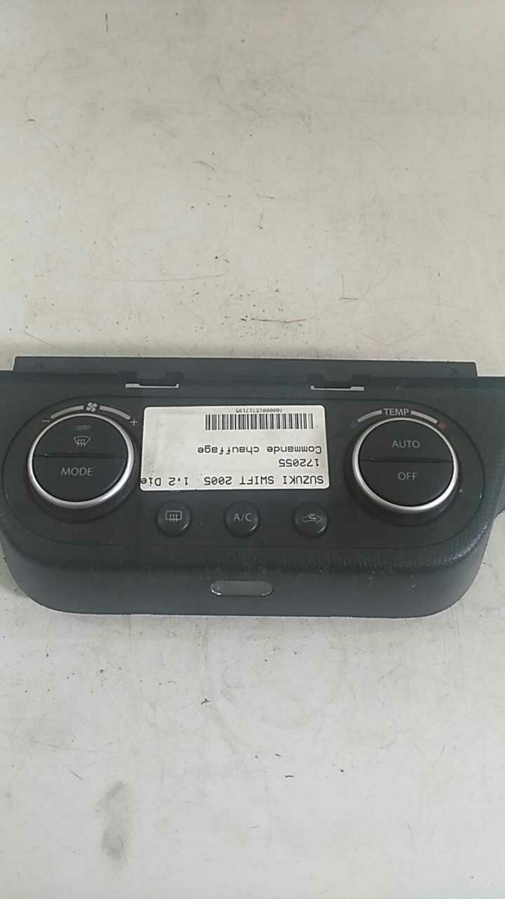 Commande chauffage SUZUKI SWIFT 3 Diesel - 1