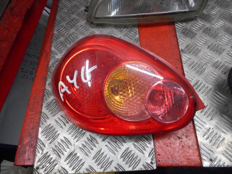 Fanale posteriore principale sinistro (luci)