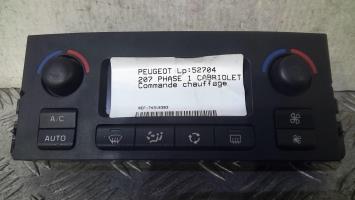 Commande chauffage