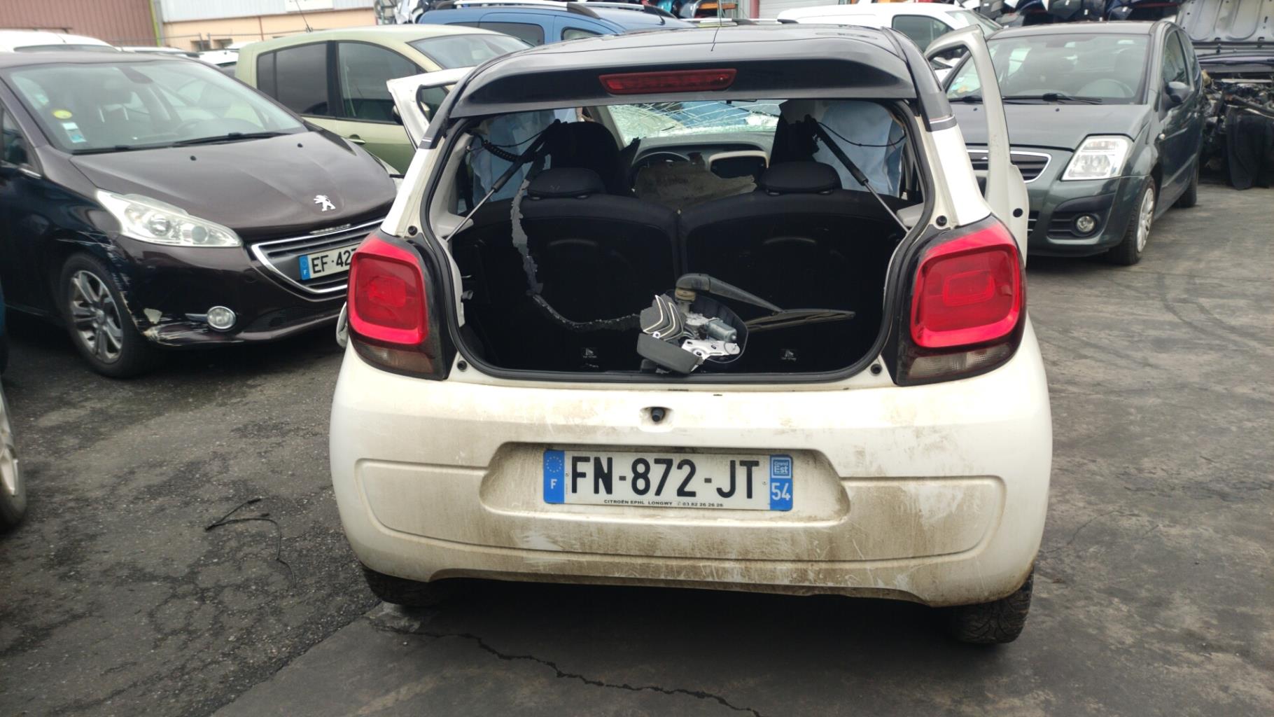 Renfort pare choc arriere (traverse)