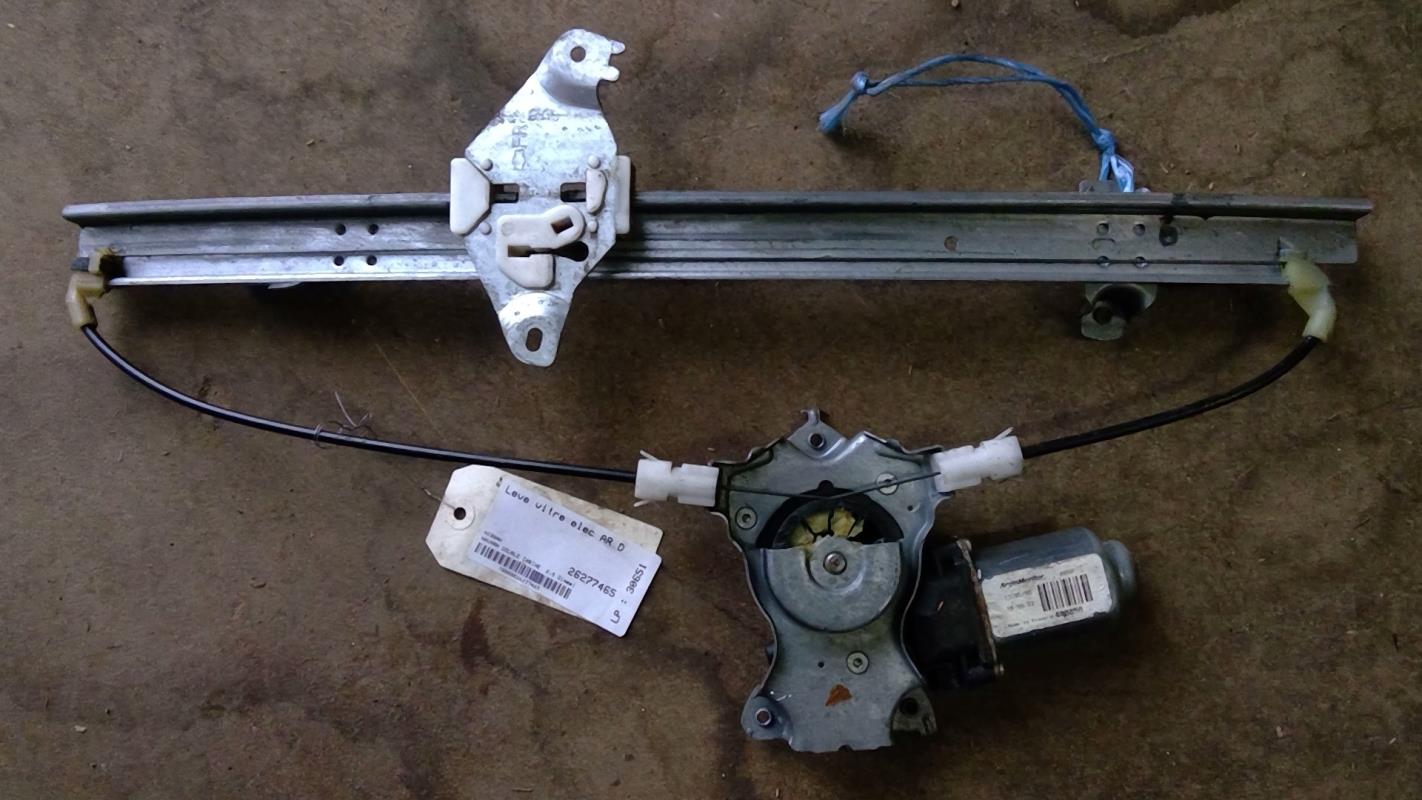 Alzacristalli elettrico posteriore destro