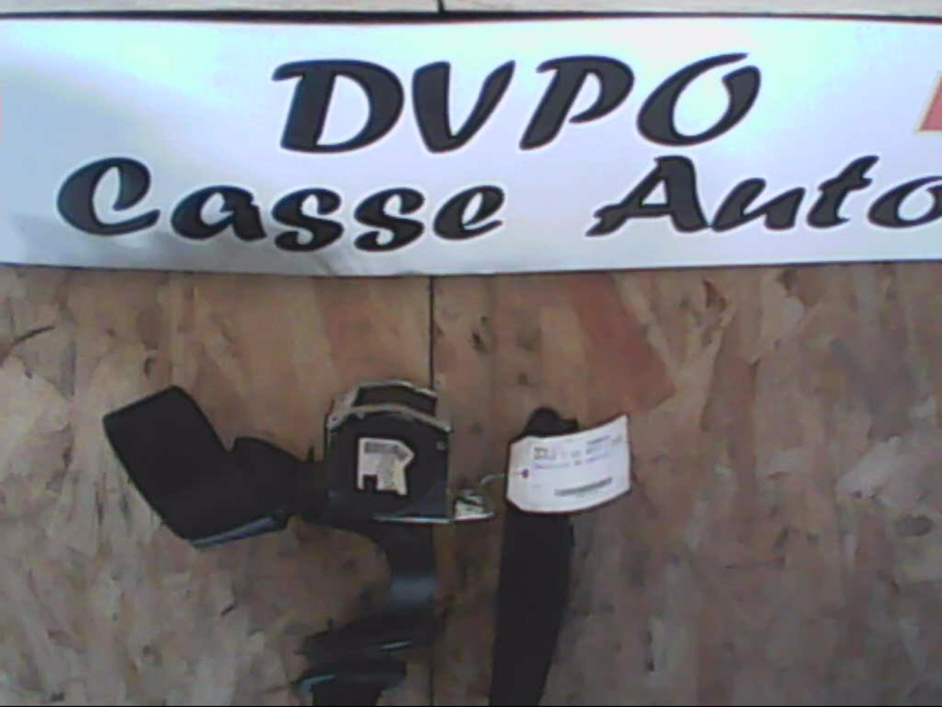 Ceinture arriere centrale