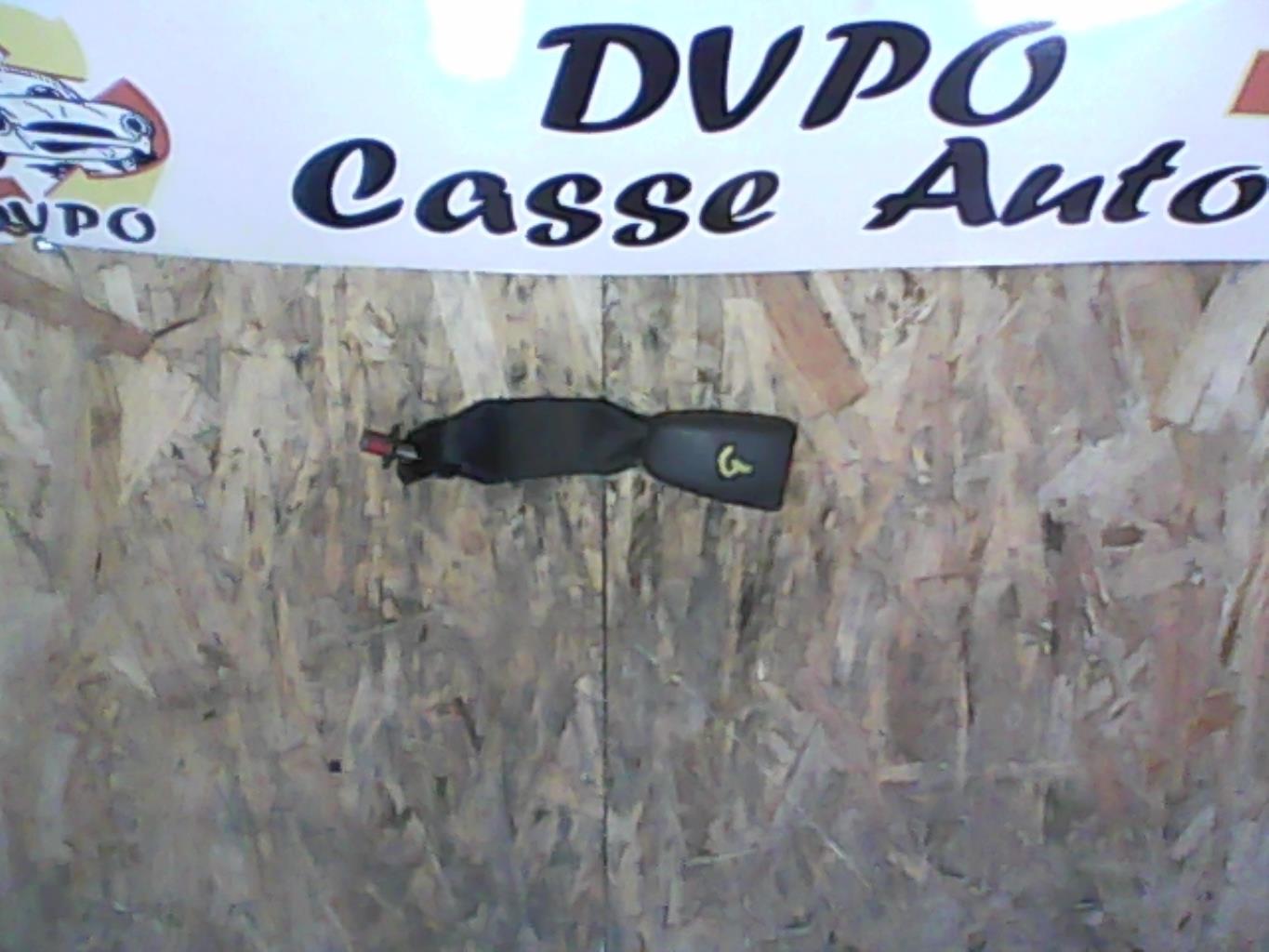 Attache ceinture arriere gauche