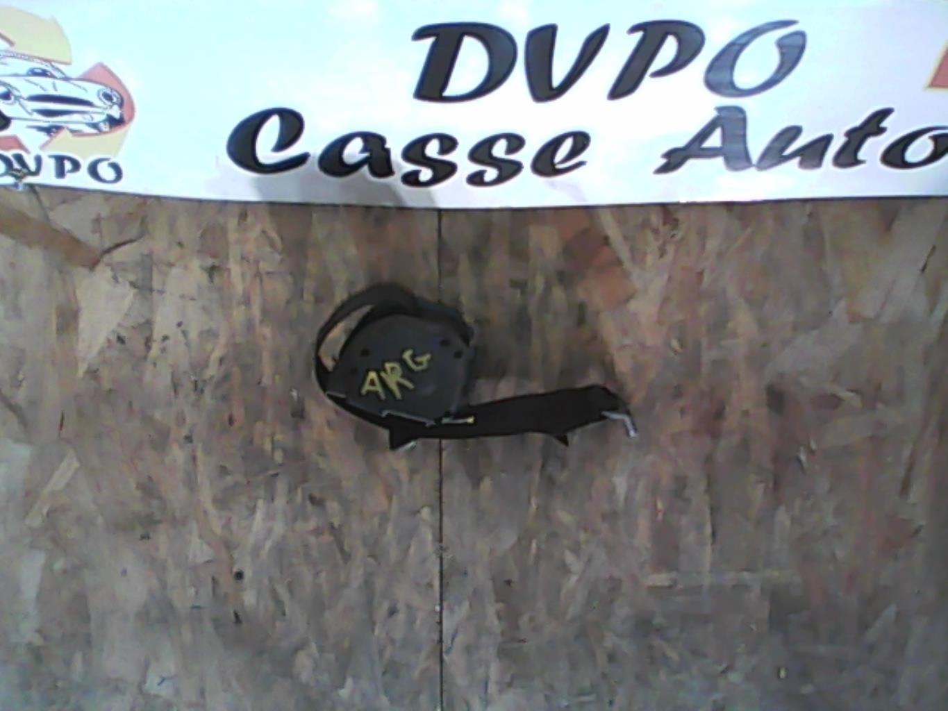 Ceinture arriere gauche