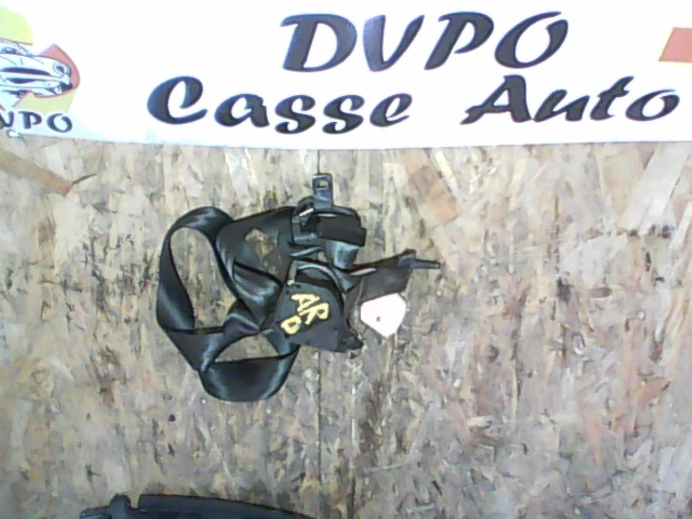 Ceinture arriere droit