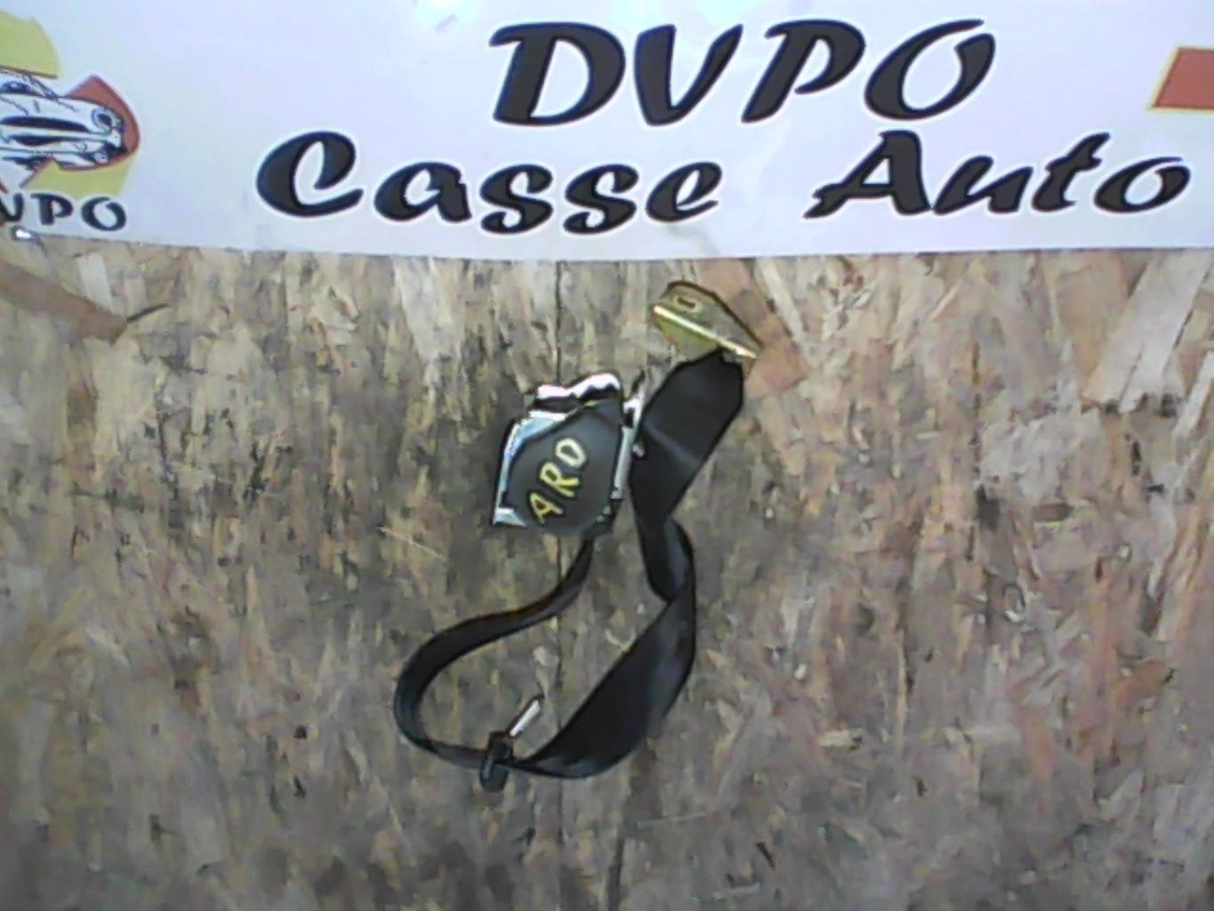 Cintura di sicurezza posteriore destra