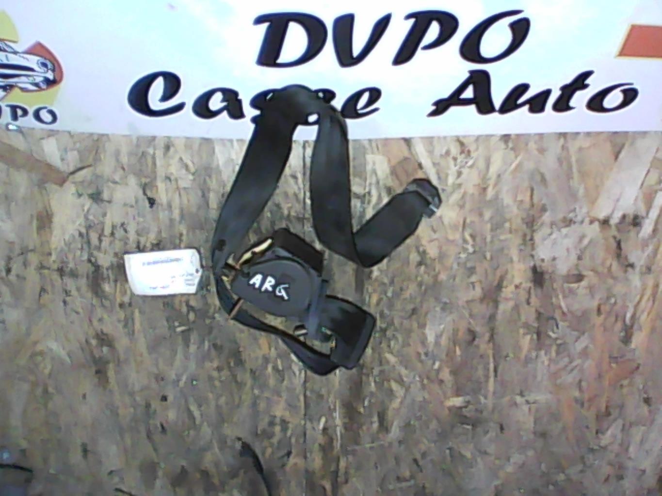 Cinturón de seguridad trasero izquierdo