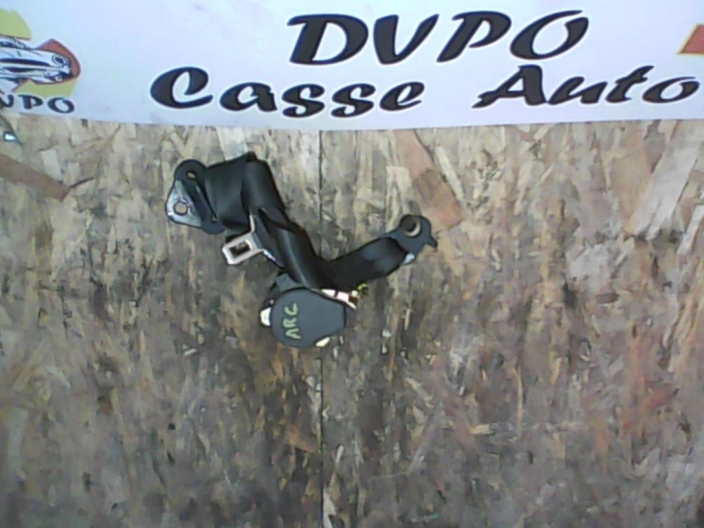 Ceinture arriere gauche