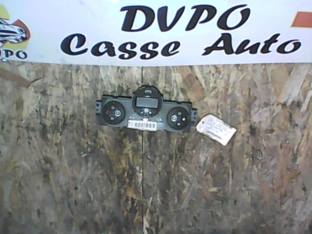 Commande chauffage