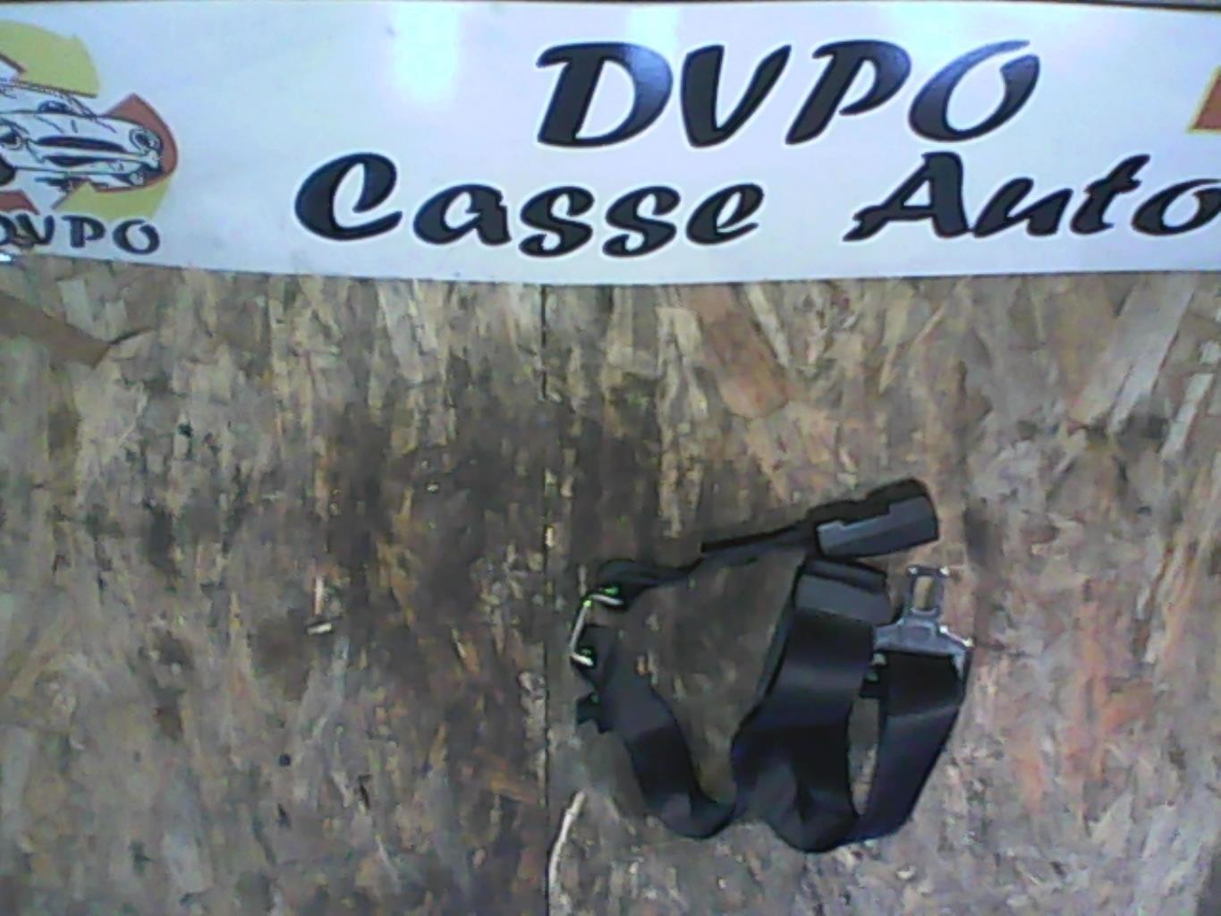 Ceinture arriere centrale