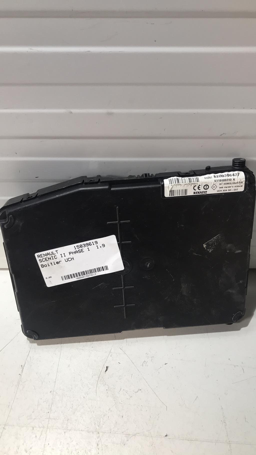 Boitier UCH RENAULT SCENIC 2 PHASE 1 Diesel - 1