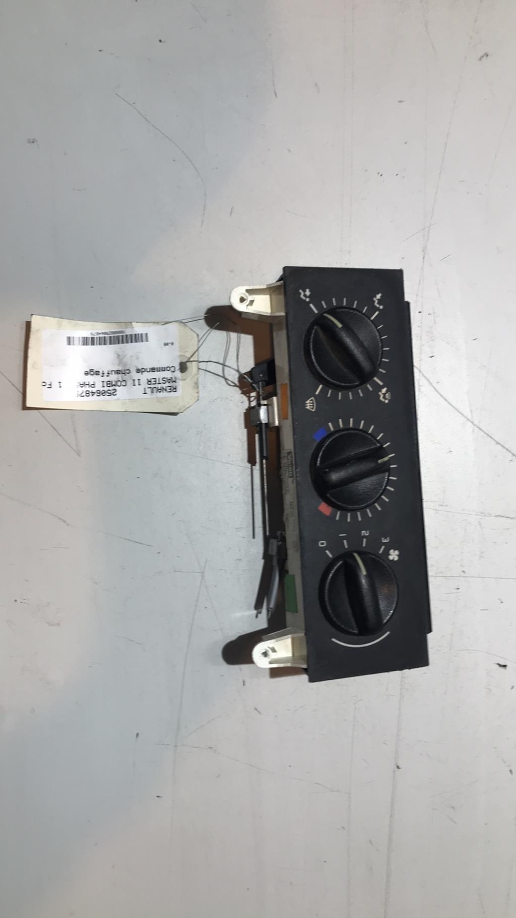 Commande chauffage RENAULT MASTER 2 PHASE 1 Diesel - 1