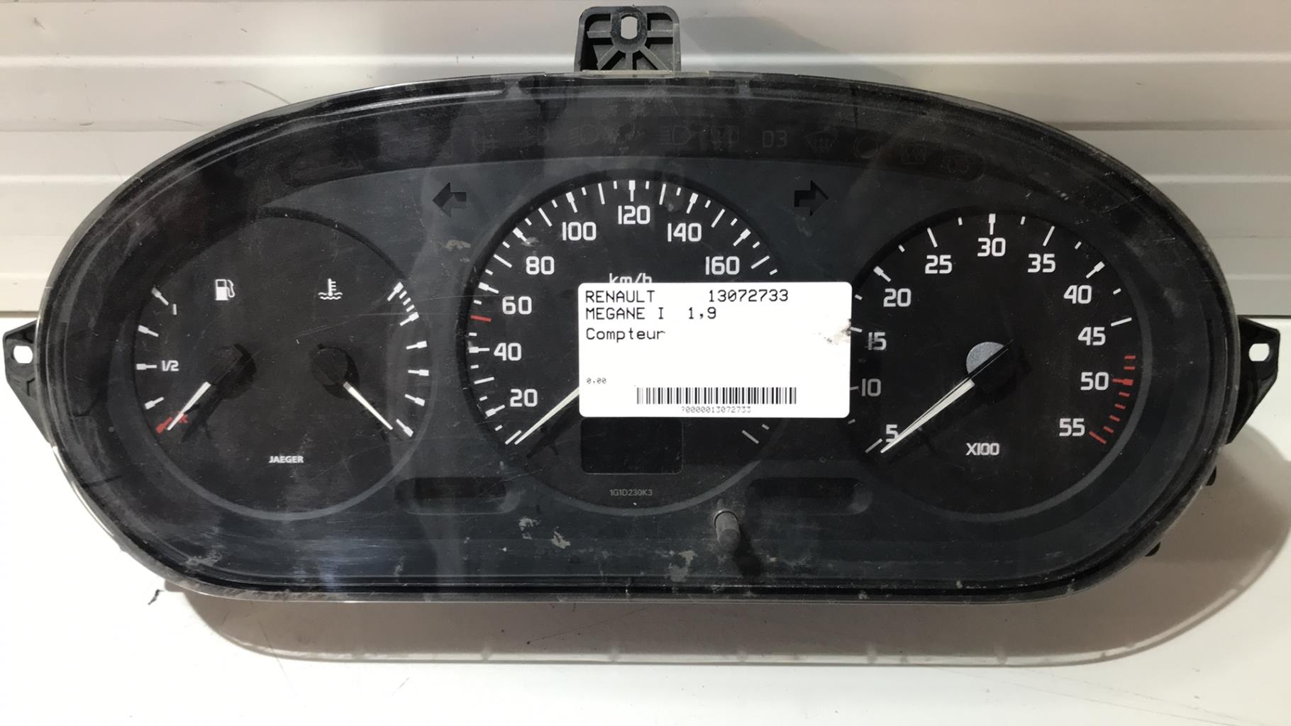 Compteur RENAULT MEGANE 1 PHASE 1 Diesel - 1