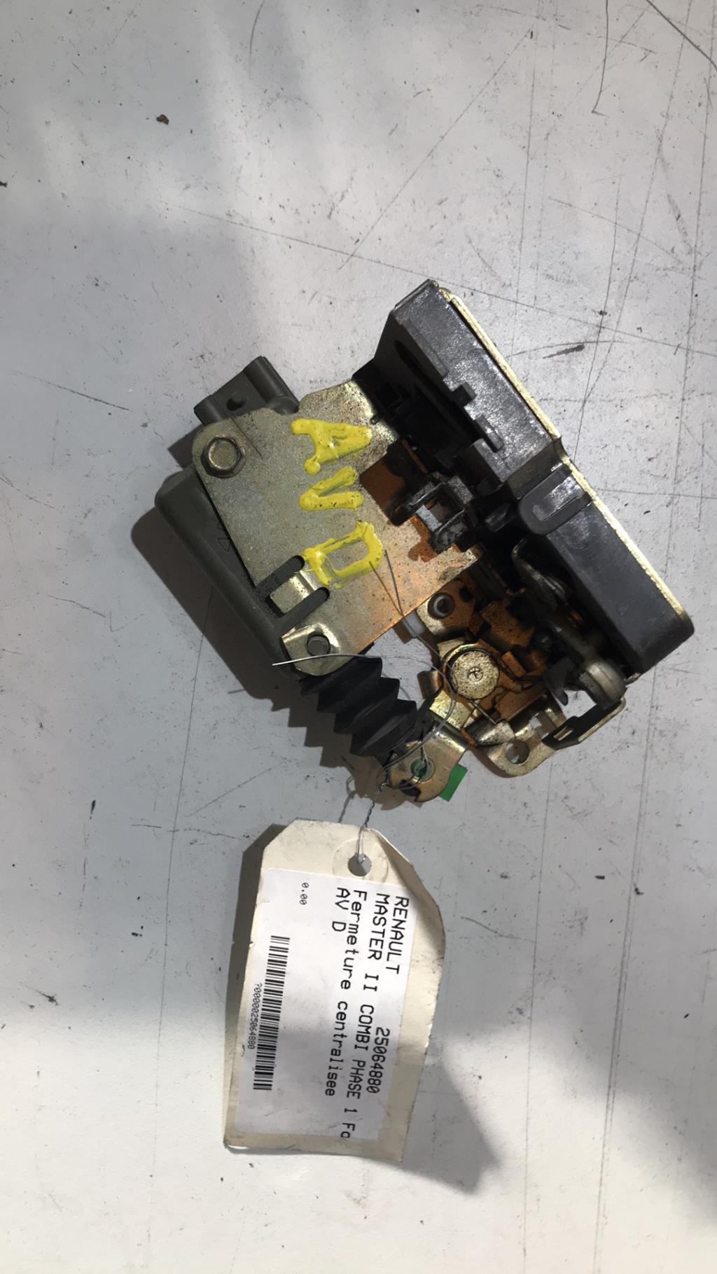 Fermeture centralisee avant droit RENAULT MASTER 2 PHASE 1 Diesel - 1