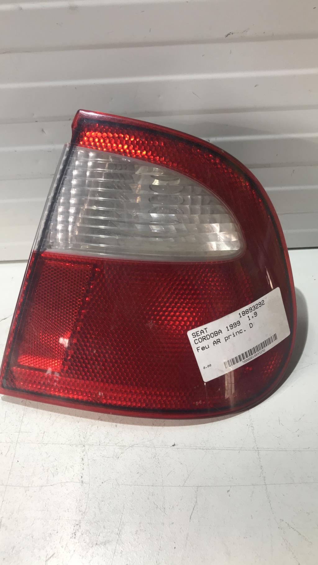 Fanale posteriore principale destro (luci) SEAT CORDOBA 1 PHASE 2 COUPE Diésel - 1