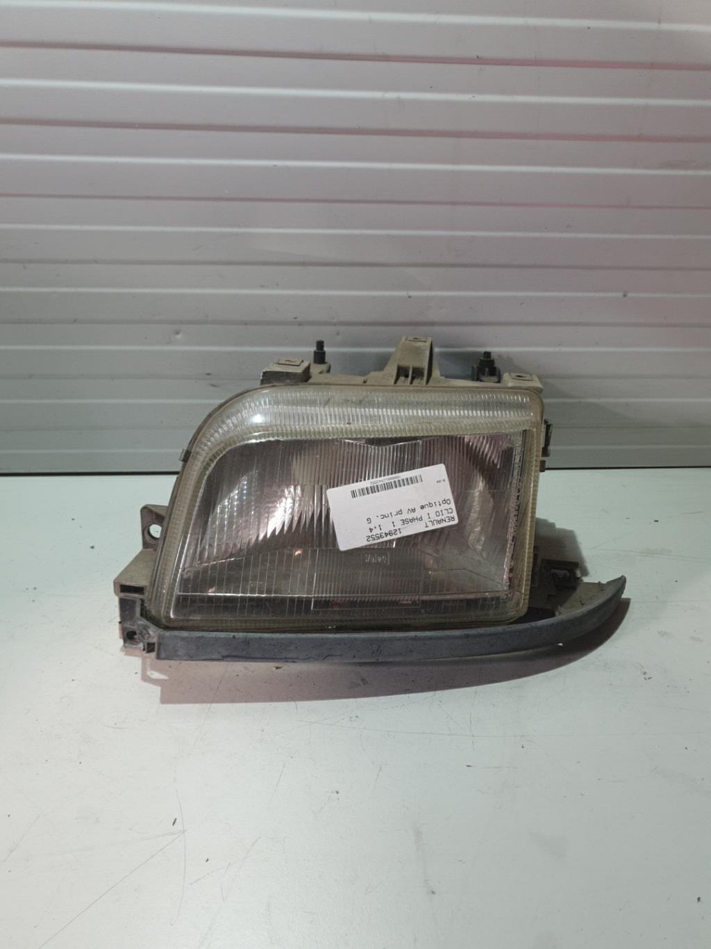 Gruppo ottico anteriore principale sinistro (luci)(faro) RENAULT CLIO 1 PHASE 1 Gasolina - 1