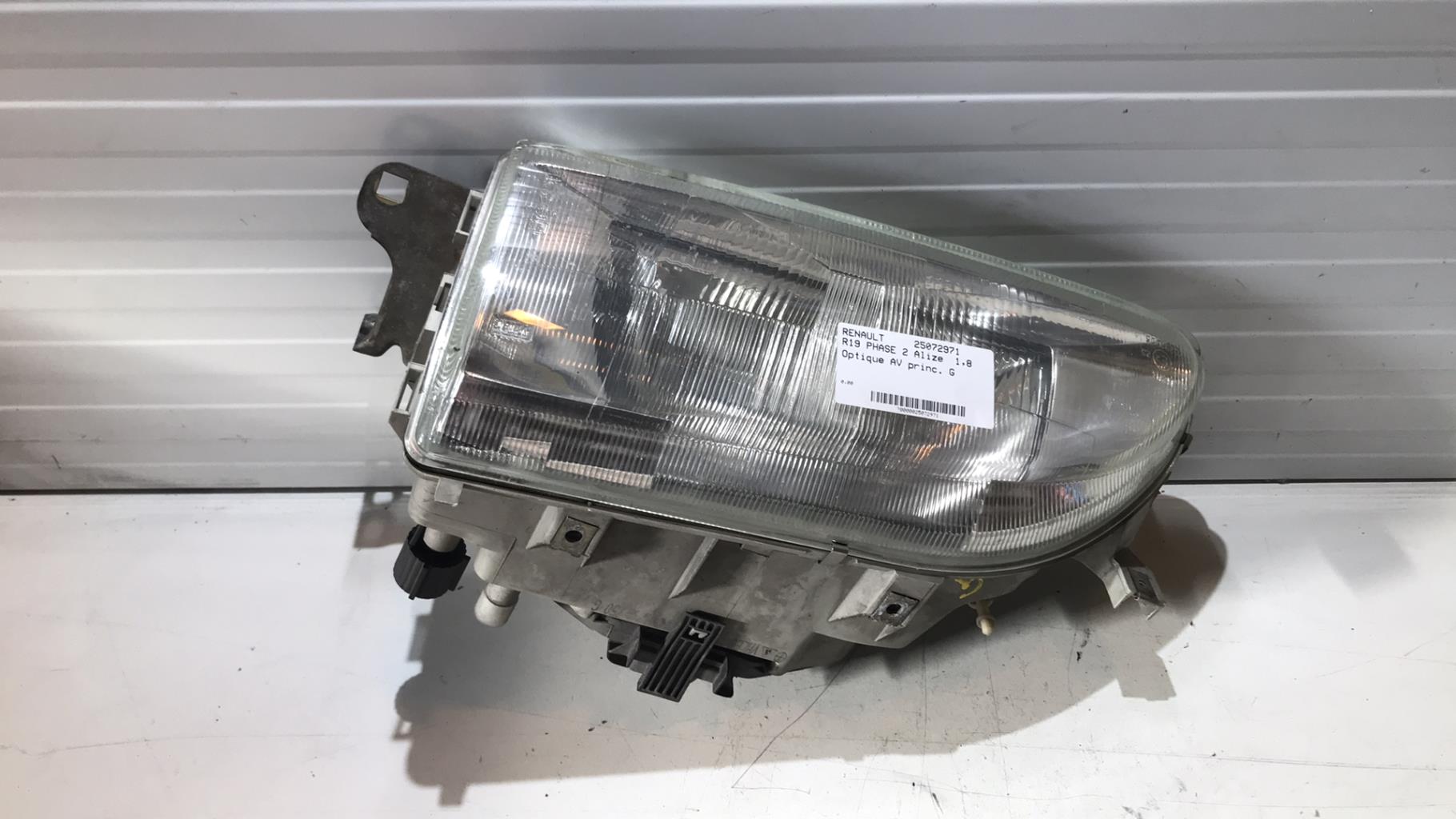 Gruppo ottico anteriore principale sinistro (luci)(faro) RENAULT R19 PHASE 2 Gasolina - 1