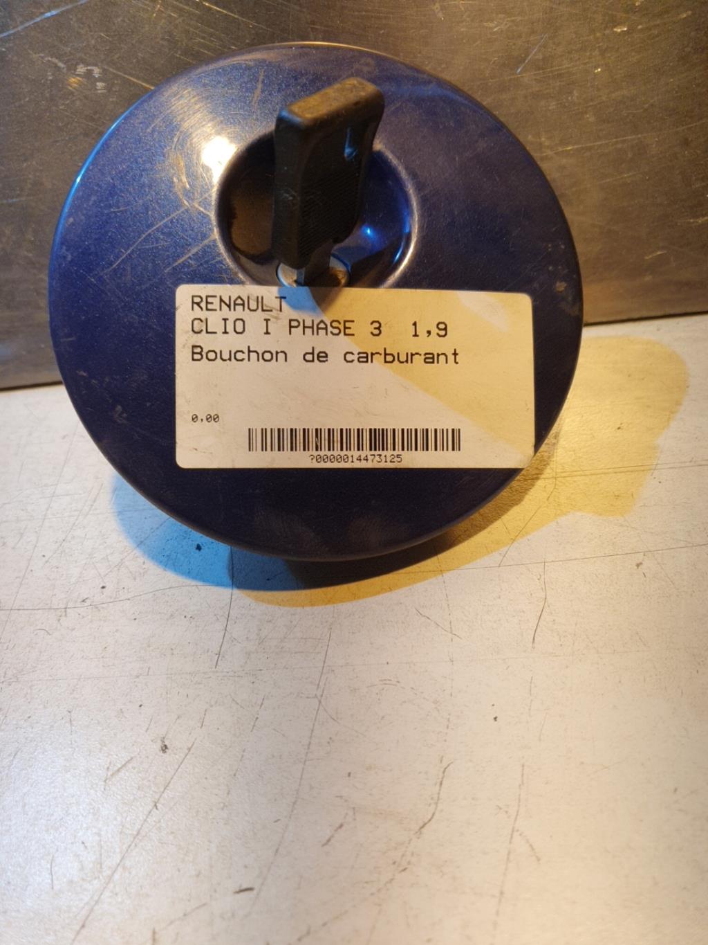 Bouchon de carburant RENAULT CLIO 1 PHASE 3 Diesel - 1