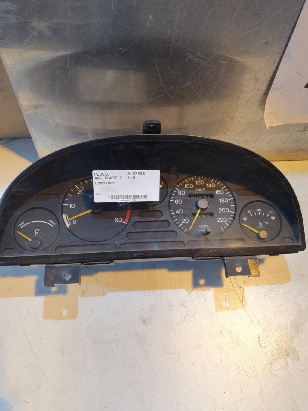 Compteur PEUGEOT 405 PHASE 2 Diesel - 1