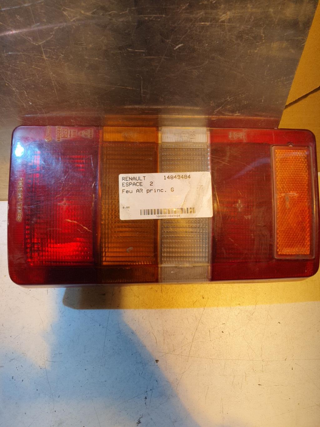 Fanale posteriore principale sinistro (luci) RENAULT ESPACE 1 PHASE 1 Gasolina - 1