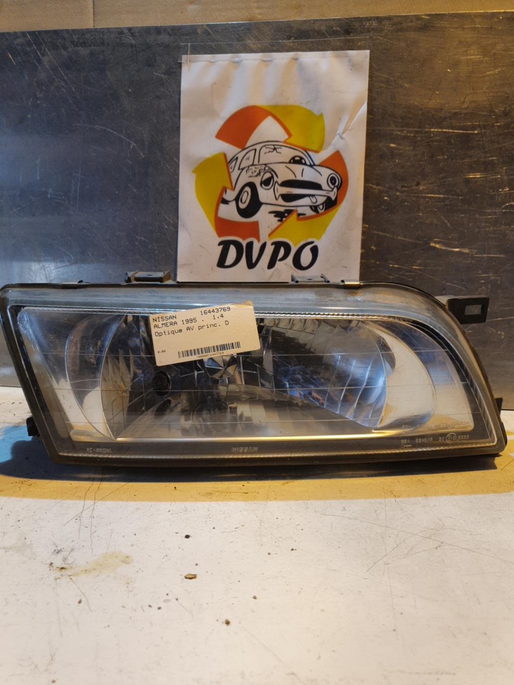 Gruppo ottico anteriore principale destro (luci)(faro) NISSAN ALMERA 1 PHASE 2 Gasolina - 1