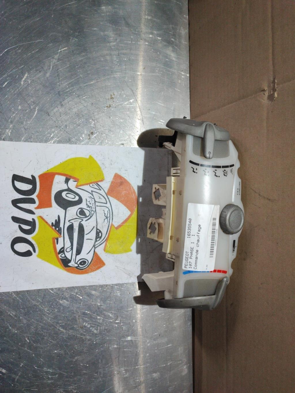 Commande chauffage PEUGEOT 107 PHASE 1 Essence - 1