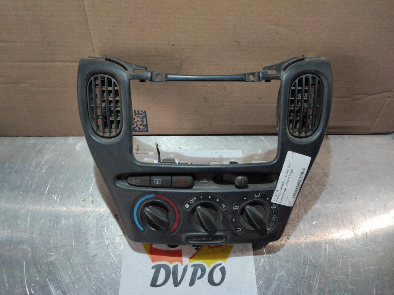 Commande chauffage TOYOTA YARIS VERSO PHASE 1 Essence - 1