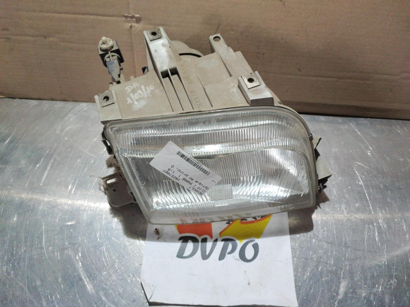 Gruppo ottico anteriore principale destro (luci)(faro) RENAULT CLIO 1 PHASE 2 Diésel - 1
