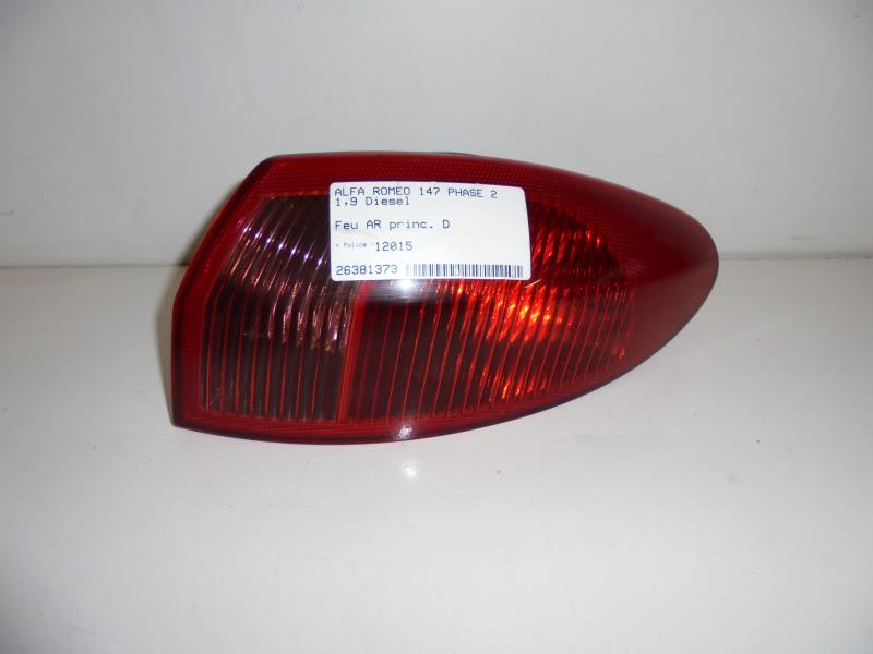 Fanale posteriore principale destro (luci)