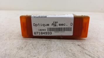 Optique avant secondaire droit (feux)(clignotant)