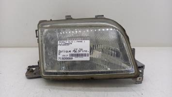 Óptica delantera principal derecha (luces) (faro)