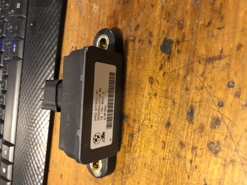 ESP acceleration yaw rate sensor