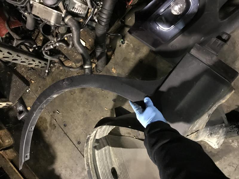 Wheel arch trim