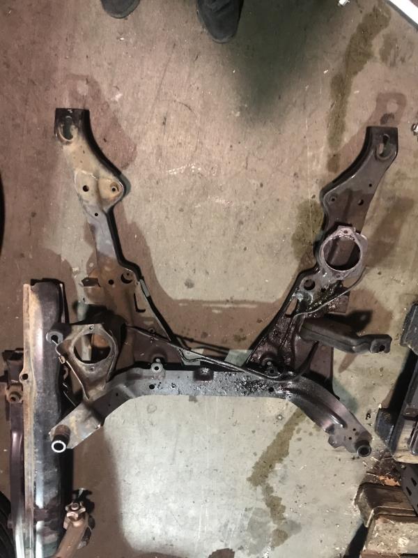 Front axle beam