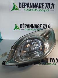 Optique avant principal gauche (feux)(phare)