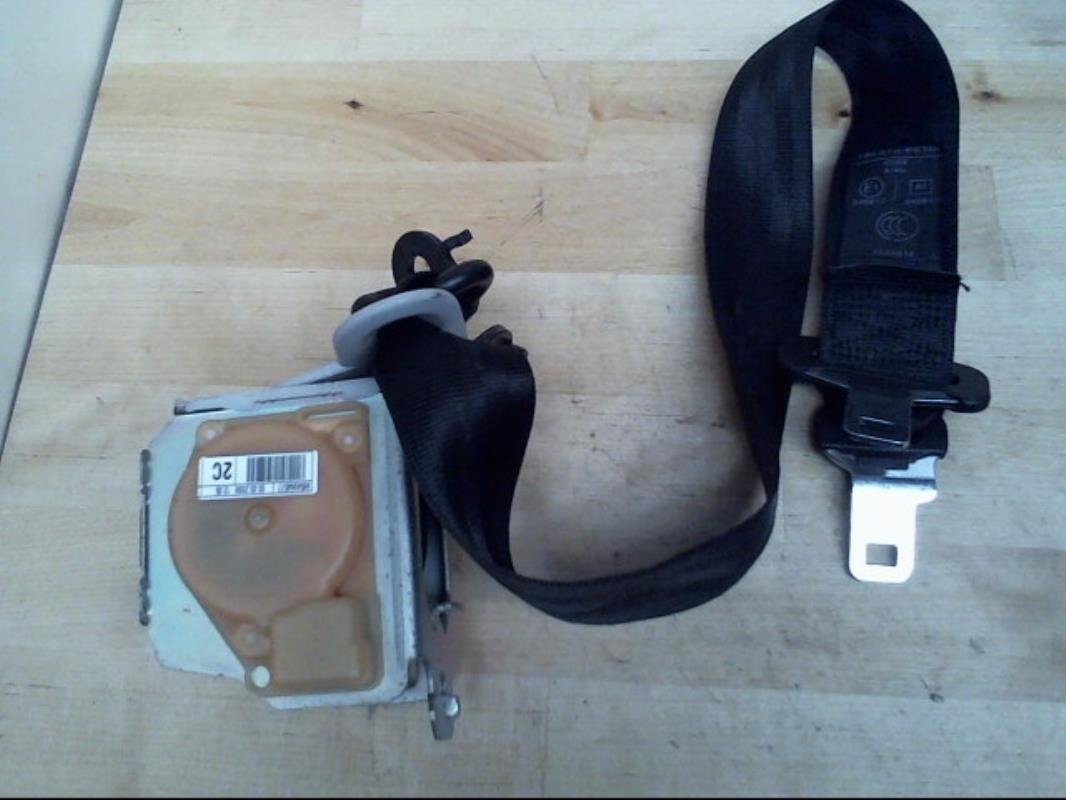 Ceinture arriere centrale