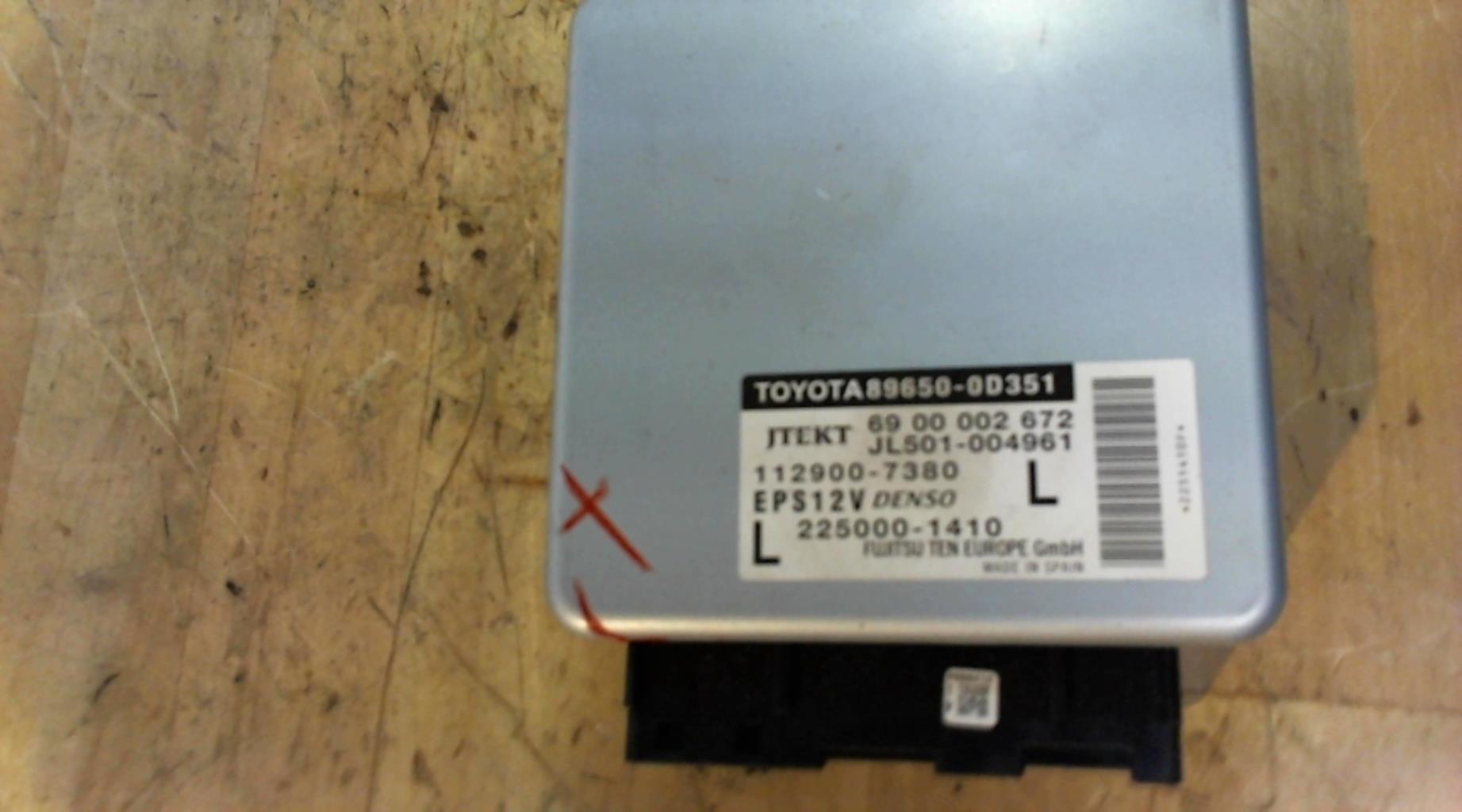 Calculateur direction assistee electrique