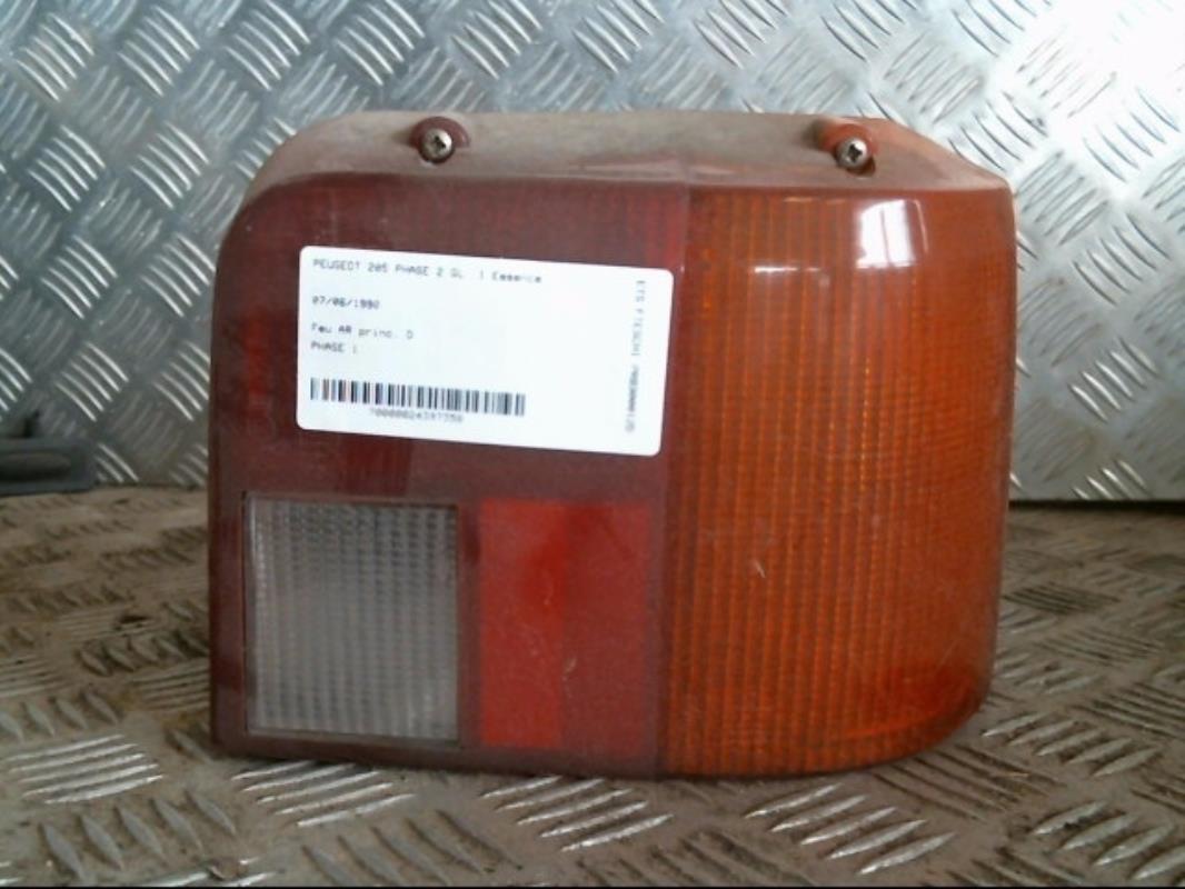 Fanale posteriore principale destro (luci)
