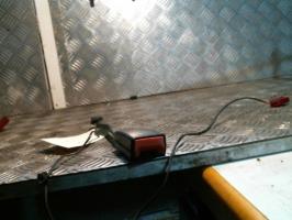 Aggancio cintura sicurezza anteriore sinistro