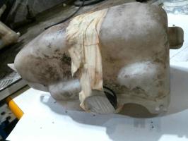 Vase de lave glace