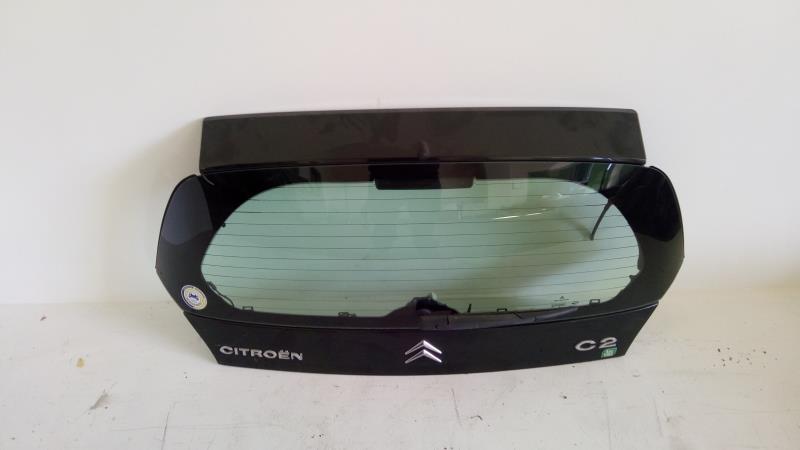 Hayon Arrière (coffre) Pour Citroën C2 Phase 1 - Rouge Foncé, Réf. 8701S2 - Occasion Bon état