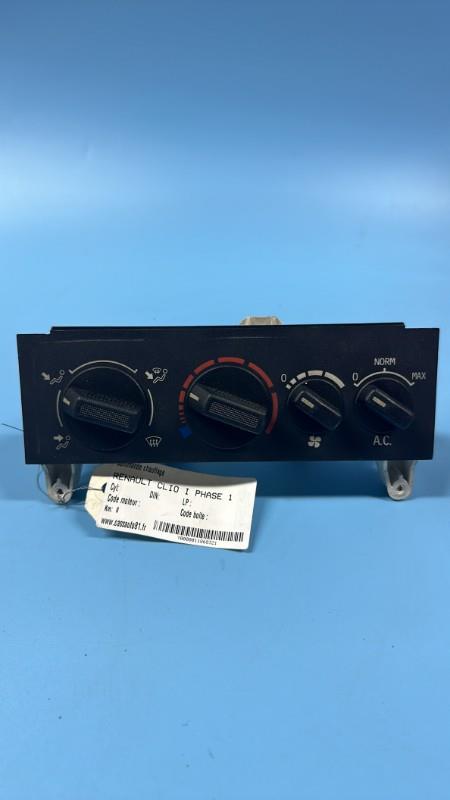 Commande chauffage RENAULT CLIO 1 PHASE 1  - 1